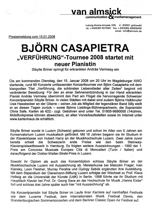 Pressemeldung