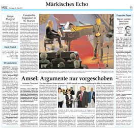 05|2011 Märkische Oderzeitung